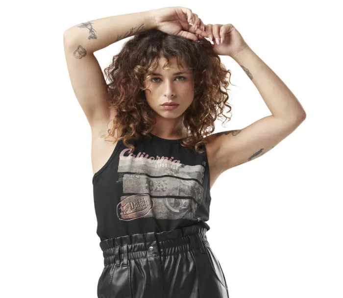 Dámské tílko Von Dutch Photo black