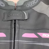 Dámská bunda XRC Moos ladies leather jacket blk/pink/grey