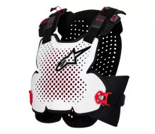 Chránič hrudi a zad 2025 Alpinestars A-4 Plasma black/red/white