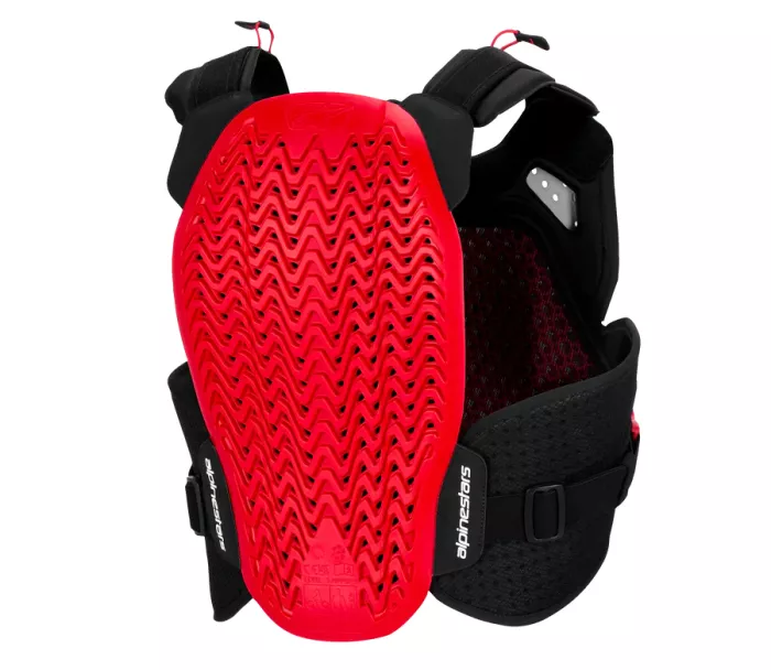 Chránič hrudi a zad 2025 Alpinestars A-4 Plasma black/red/white