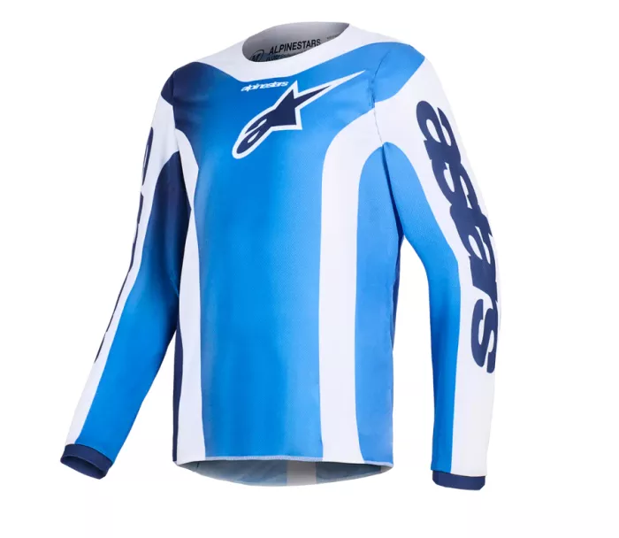Dětský dres 2026 Alpinestars Fluid Portl ucla blue/white