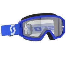 Motokrosové brýle SCOTT Primal clear blue/white clear works