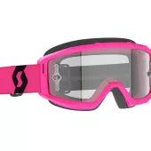 Motokrosové brýle SCOTT Primal clear pink/black clear works