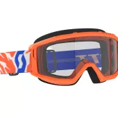 Dětské motokrosové brýle SCOTT Primal youth orange clear
