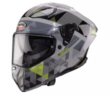 Helma na moto Caberg Drift Evo II Prism grey/black/yellow fluo