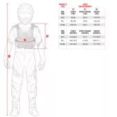 Chránič hrudi a zad 2025 Alpinestars A-4 Plasma black/red/white