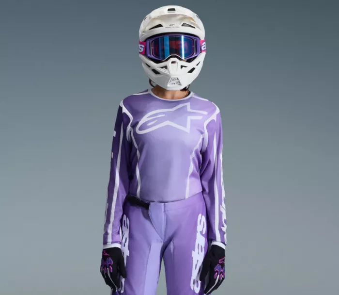 Dámský dres 2026 Alpinestars Stella Fluid Apex violet/white