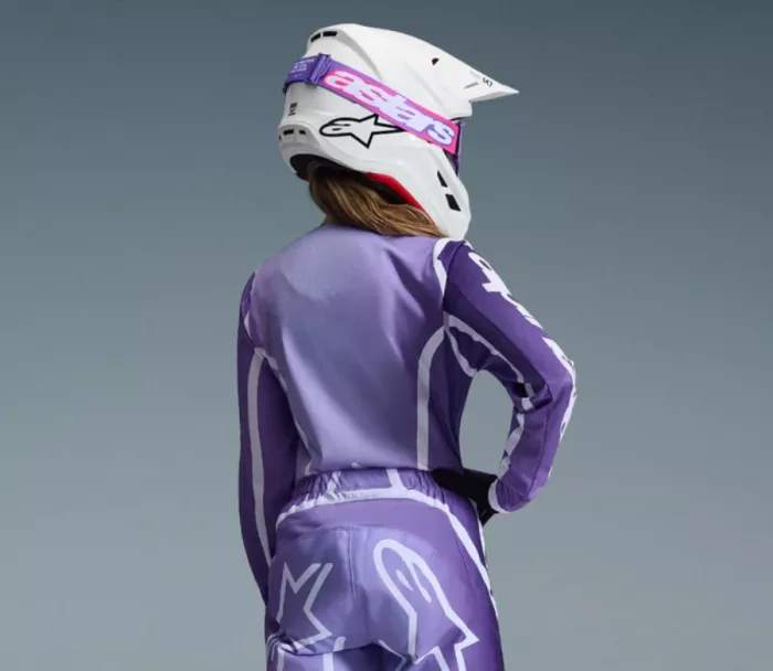 Dámský dres 2026 Alpinestars Stella Fluid Apex violet/white