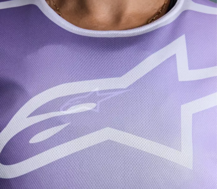 Dámský dres 2026 Alpinestars Stella Fluid Apex violet/white