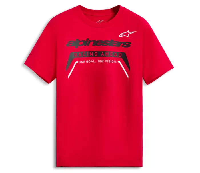 Tričko 2025 Alpinestars Q3 red