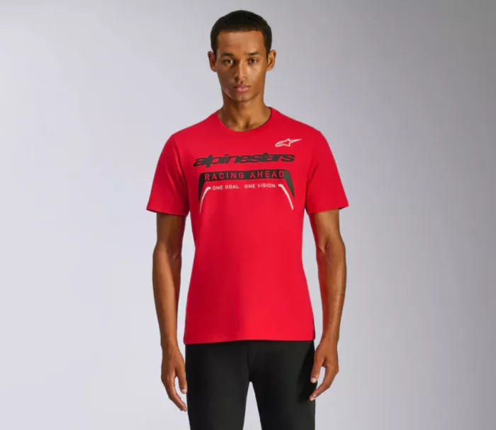 Tričko 2025 Alpinestars Q3 red