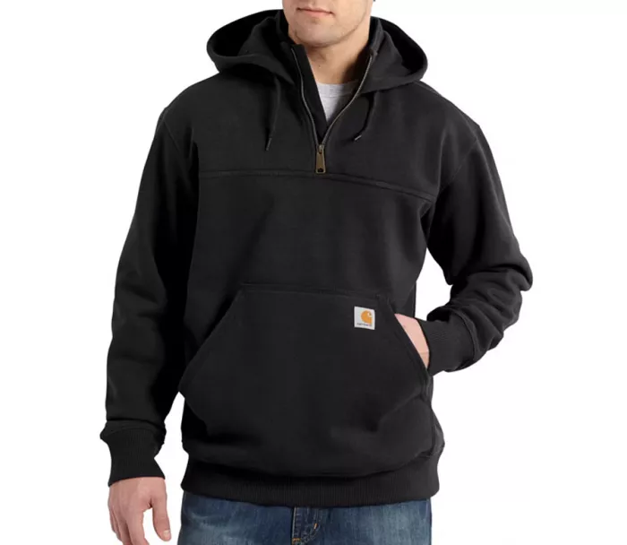 Mikina CARHARTT Heavyweight Quarter-Zip black