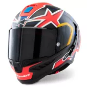Integrální helma 2025 Alpinestars Supertech R10 Miller carbon/red matt