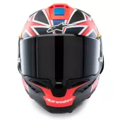 Integrální helma 2025 Alpinestars Supertech R10 Miller carbon/red matt