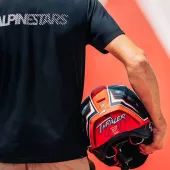 Integrální helma 2025 Alpinestars Supertech R10 Miller carbon/red matt