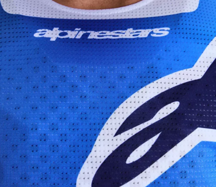 Motokrosový dres 2026 Alpinestars Racer Air Portl ucla blue/white