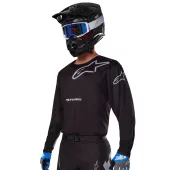 Motokrosový dres 2025 Alpinestars Racer Graphite black/grey