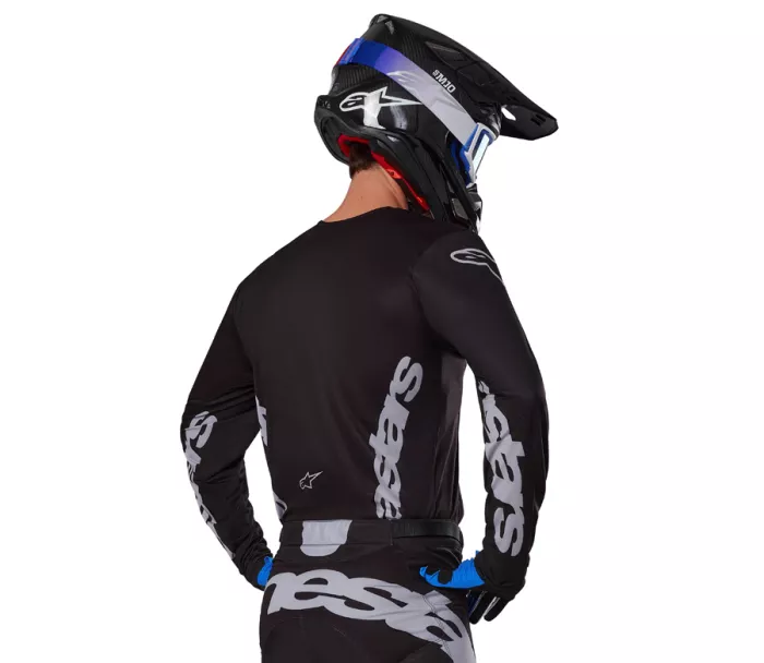 Motokrosový dres 2025 Alpinestars Racer Graphite black/grey