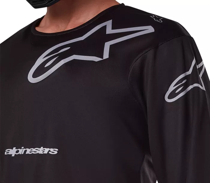 Motokrosový dres 2025 Alpinestars Racer Graphite black/grey