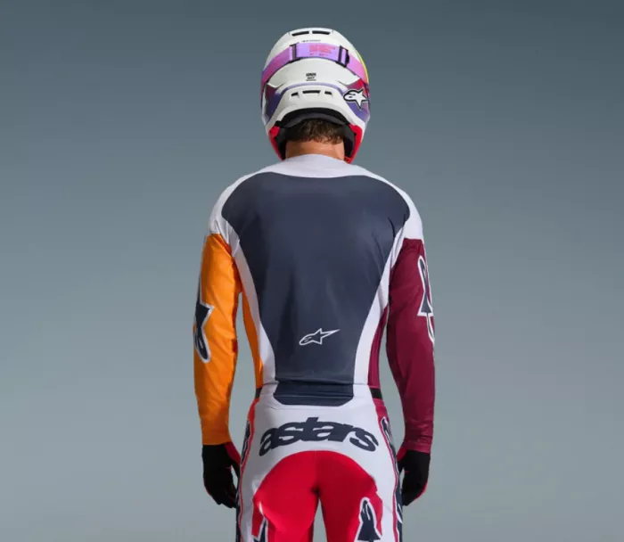 Motokrosový dres 2026 Alpinestars Racer Portl red/grey