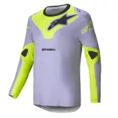 Motokrosový dres 2025 Alpinestars Racer Veil grey/yellow fluo