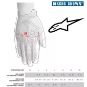 MX rukavice 2023 Alpinestars Radar orange/black