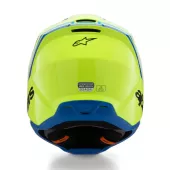 Dětská helma 2026 Alpinestars SM3 Youth Radium yellow/black/blue glossy