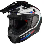 Adventure helma NEXX X.RALLY Raid blue/red