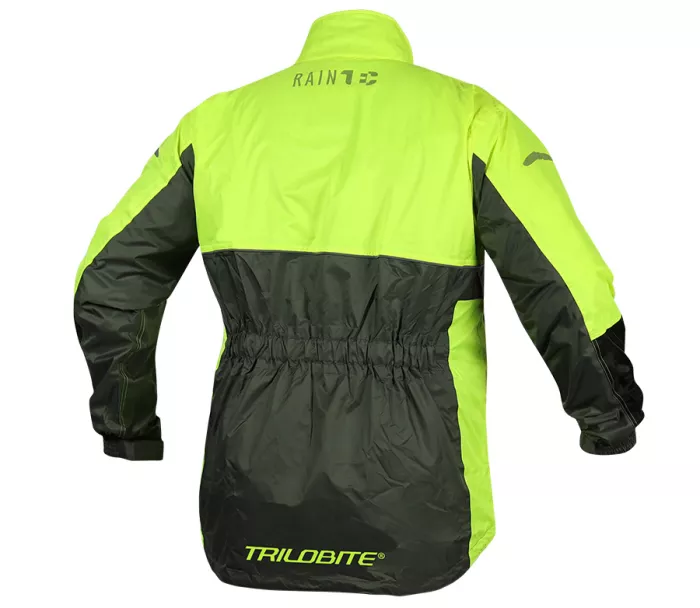 Pláštěnka Trilobite Raintec jacket men black/grey/yellow fluo