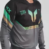 Pánský dres Thor Launchmode Vented Raptor black/charcoal