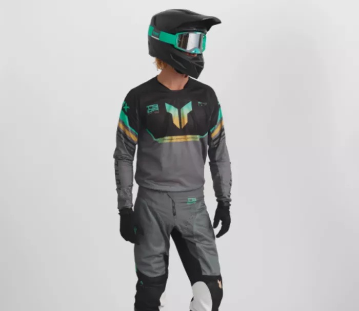 Pánský dres Thor Launchmode Vented Raptor black/charcoal