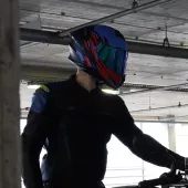 Integrální přilba XRC Recon red/blue/blk