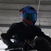 Integrální přilba XRC Recon red/blue/blk