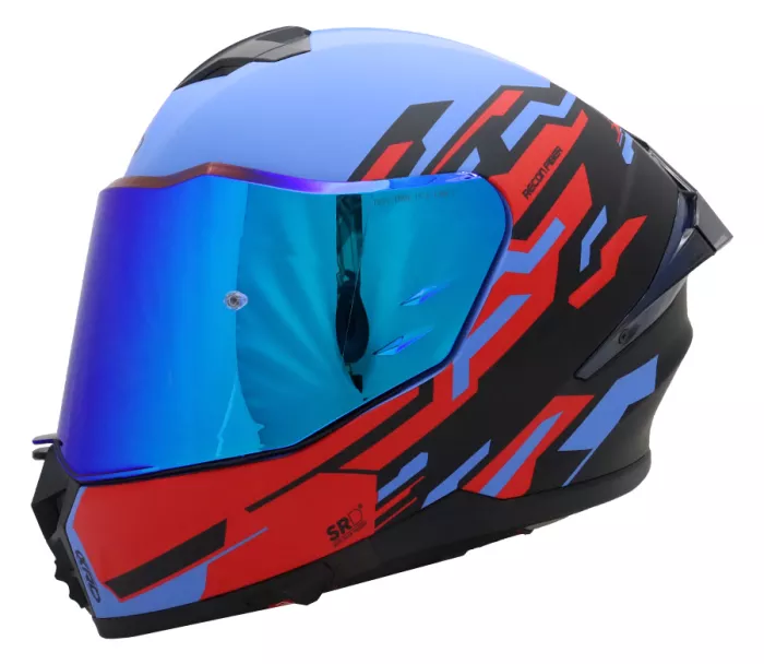 Integrální přilba XRC Recon red/blue/blk