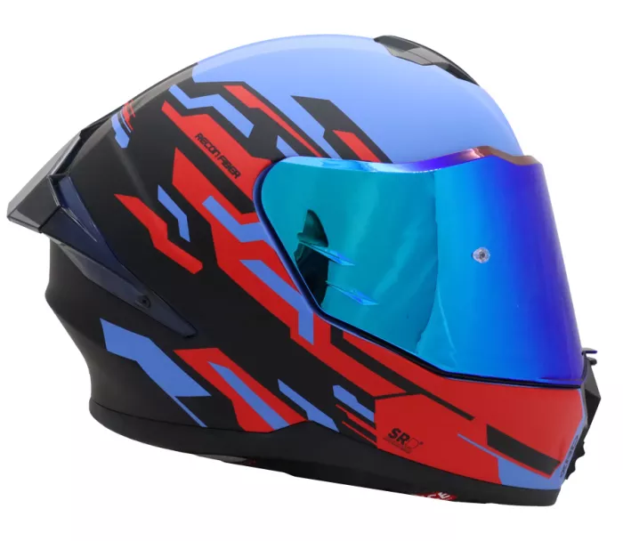Integrální přilba XRC Recon red/blue/blk