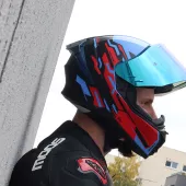 Integrální přilba XRC Recon red/blue/blk