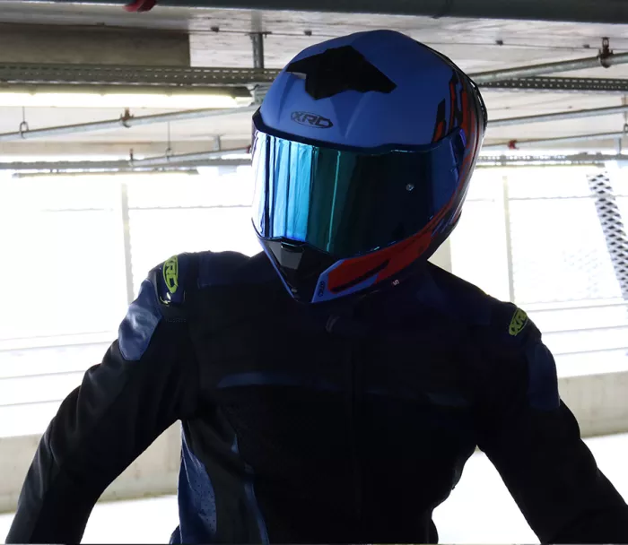 Integrální přilba XRC Recon red/blue/blk