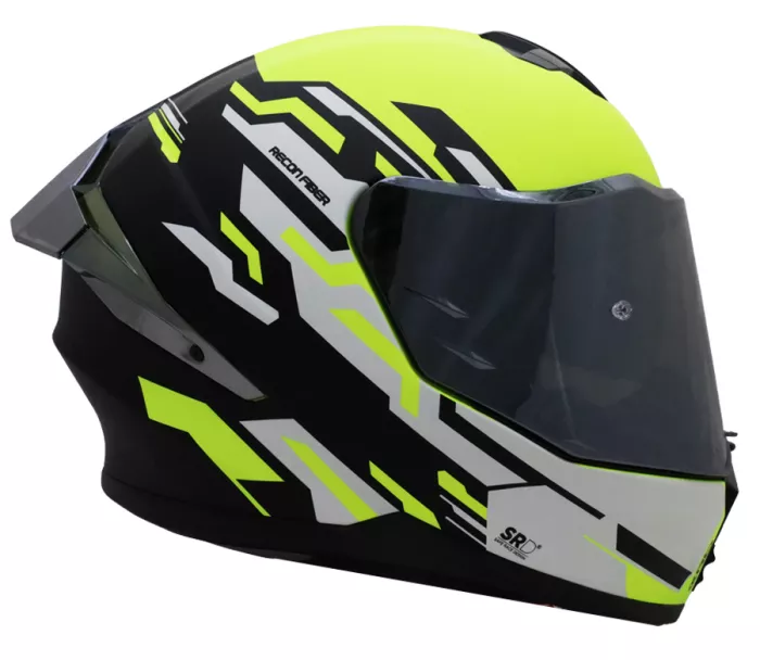 Integrální helma XRC Recon fluo/blk/wht