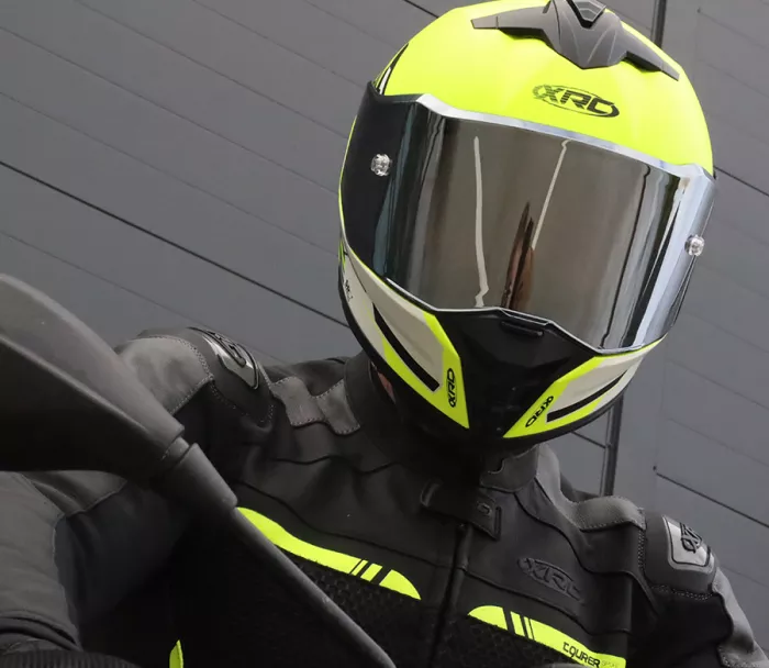 Integrální helma XRC Recon fluo/blk/wht