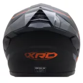 Helma na moto XRC Recon dark grey/blk/orange