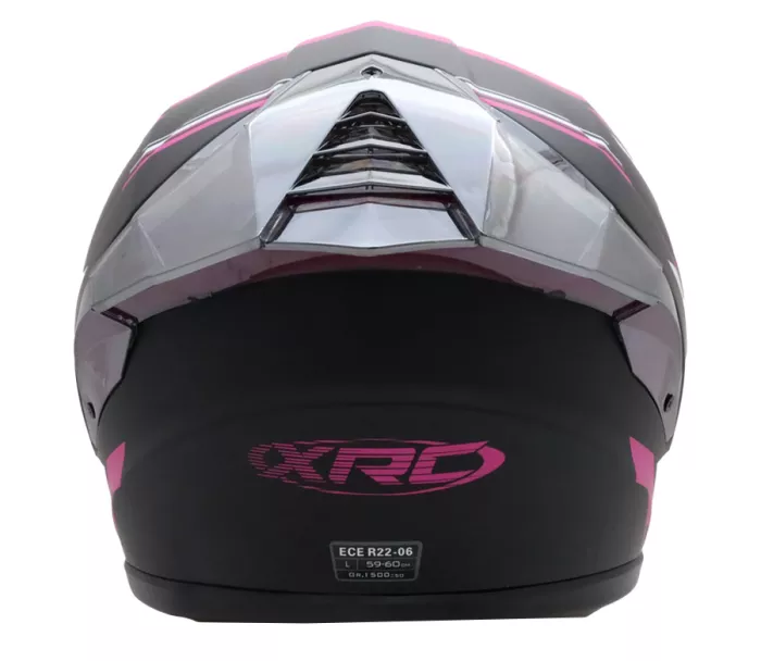 Helma na moto XRC Recon pink/blk/wht