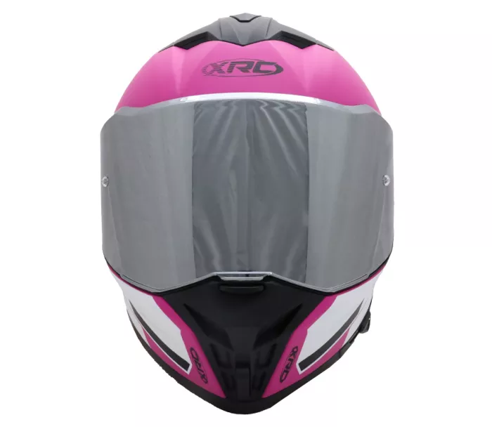 Helma na moto XRC Recon pink/blk/wht