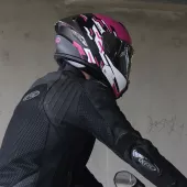 Helma na moto XRC Recon pink/blk/wht