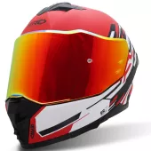 Přilba na motorku XRC Recon red/blk/wht