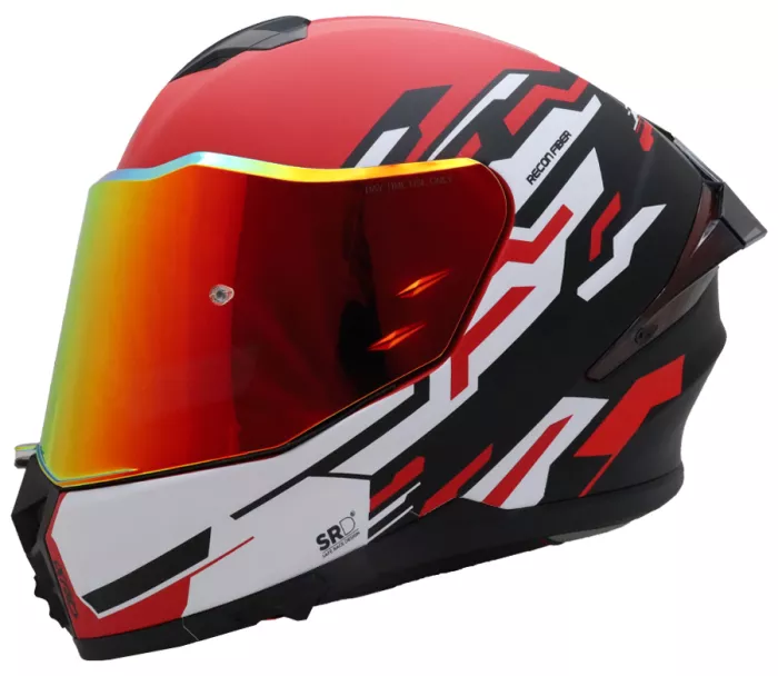 Přilba na motorku XRC Recon red/blk/wht