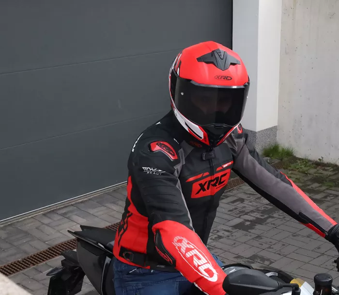 Přilba na motorku XRC Recon red/blk/wht