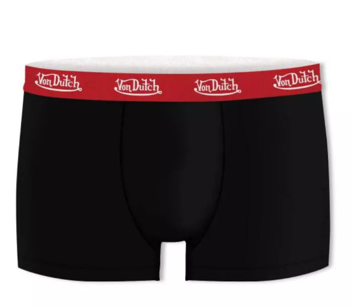 Boxerky Von Dutch Classic homme black/red