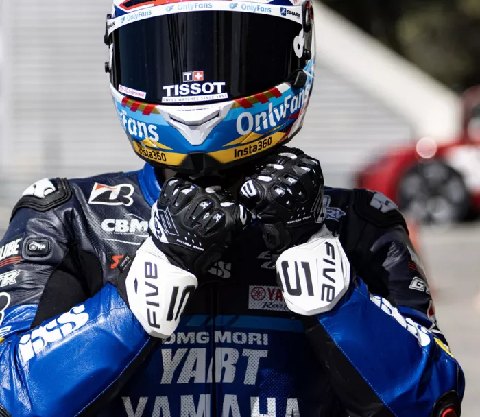 Motocyklové rukavice Five RFX2 Evo black/white