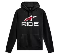 Mikina 2025 Alpinestars Ride V3 black/white/red