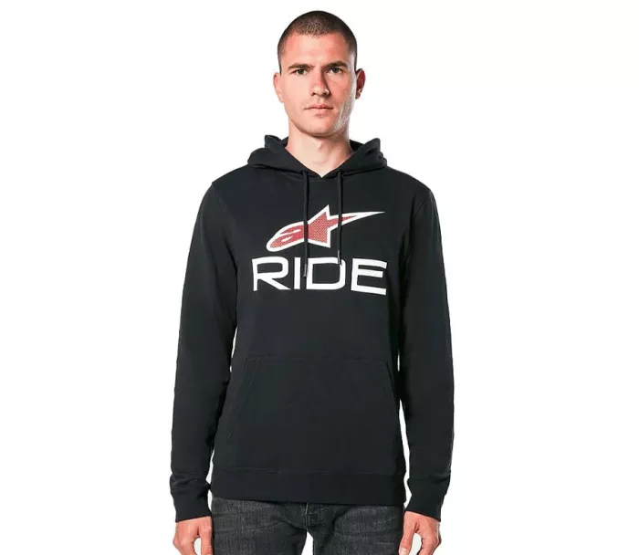 Mikina 2025 Alpinestars Ride V3 black/white/red